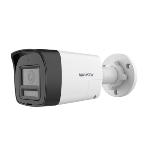 Cámara bala fija con audio bidireccional 3K y sirena DS-2CE16K0T-LXTS