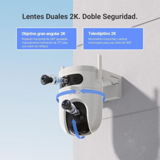 Cámara Ezviz H9c Dual 3K - Imagen 3
